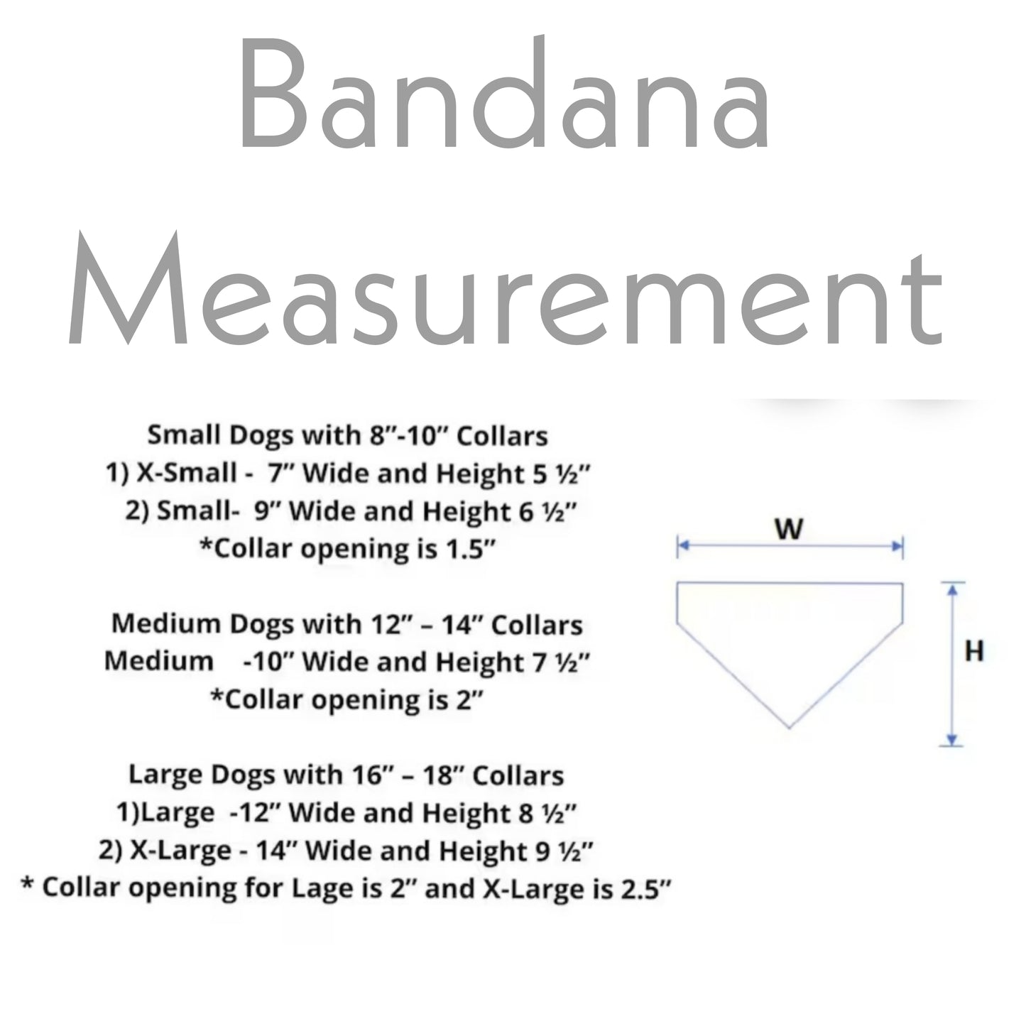 Personalized Pet Bandana - Over the collar and Snap on