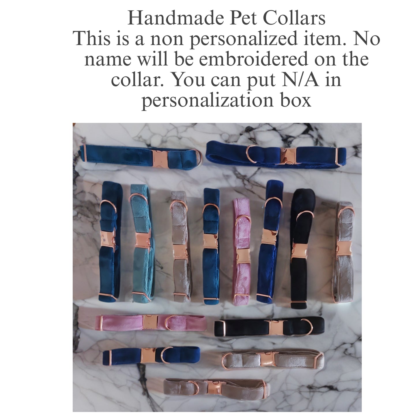 Handmade PET Collars