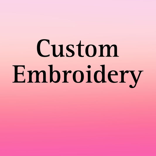 Custom Embroidery