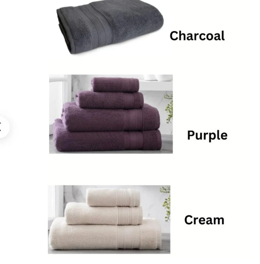 Personalized Towel Set – Custom Embroidered Bath, Hand & Wash Towels | Monogrammed Luxury Gift for Home, Wedding & Spa