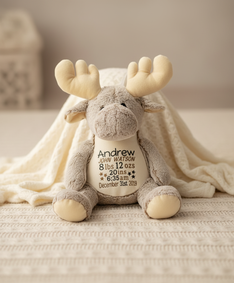 Personalized Moose - Size 16"