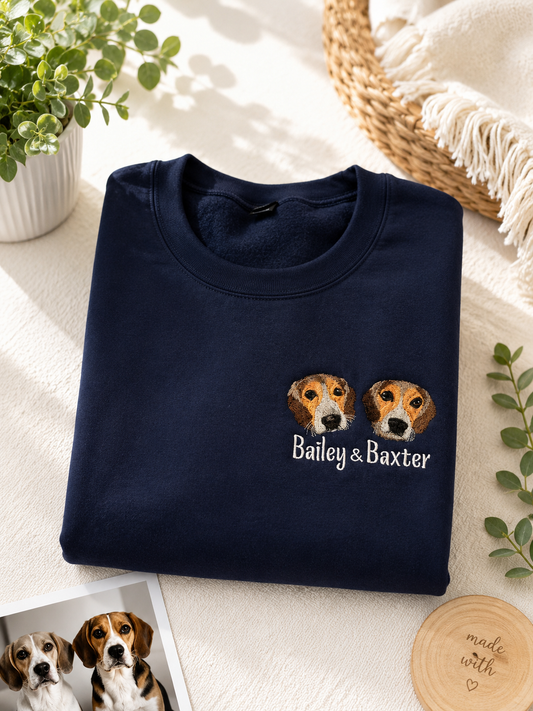 Best Personalized Christmas Gifts for Pet Lovers in Canada – Custom Pet Portrait Embroidery 2026