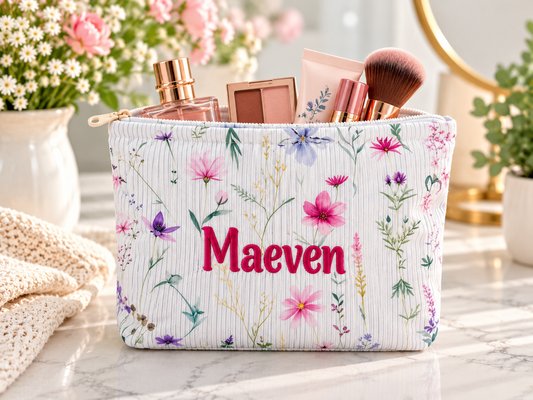 Personalized Cosmetic Bags in Canada: Custom Embroidered Gifts for Every Occasion