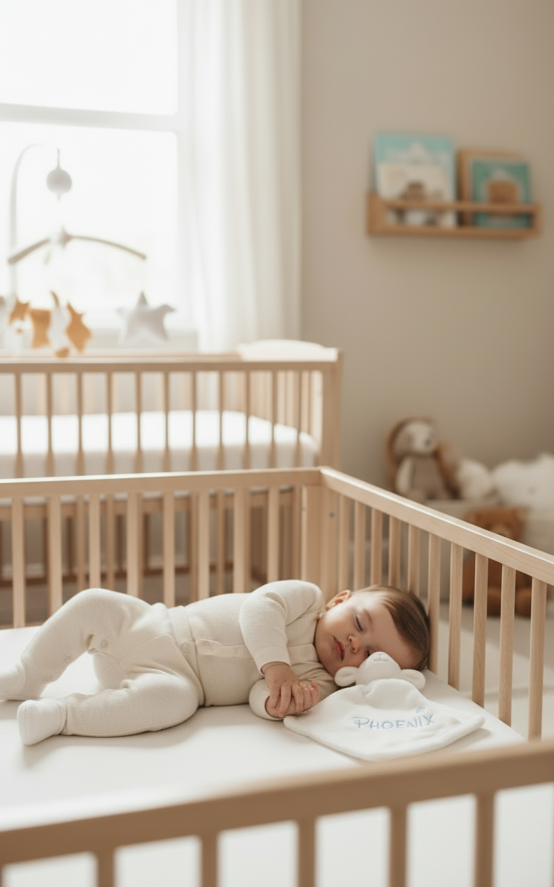 Personalized  Lamb Lovey - Security Blanket - 10"