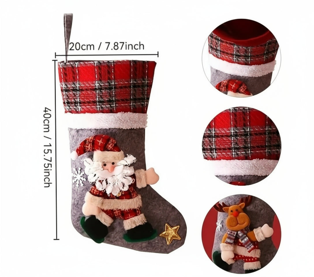 Personalized Christmas Stockings – Custom Embroidered Family Stockings