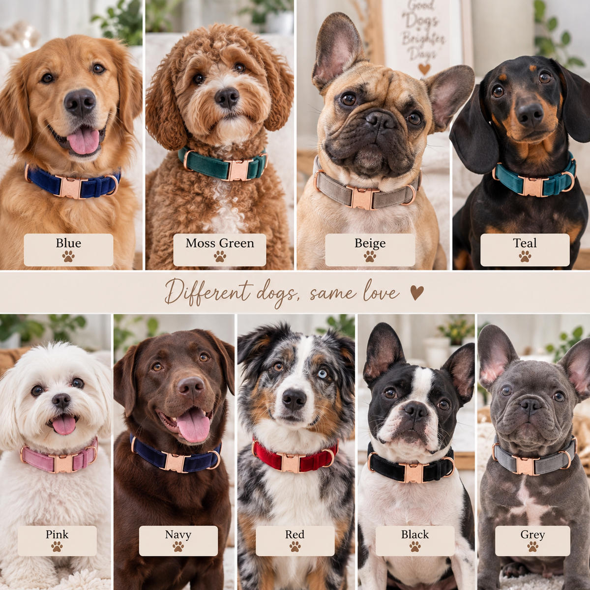 Handmade PET Collars