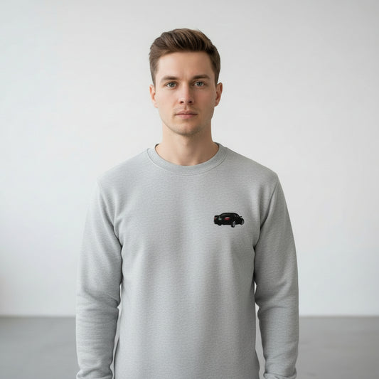 Your Car, Embroidered Sweatshirt — Custom Photo Design